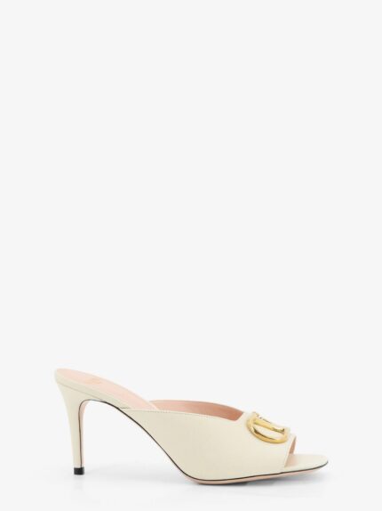 Valentino Garavani VLogo Signature Leather Sandals