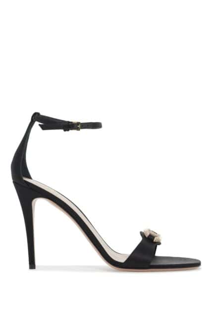 VALENTINO GARAVANI Vlogo Signature Satin Sandals