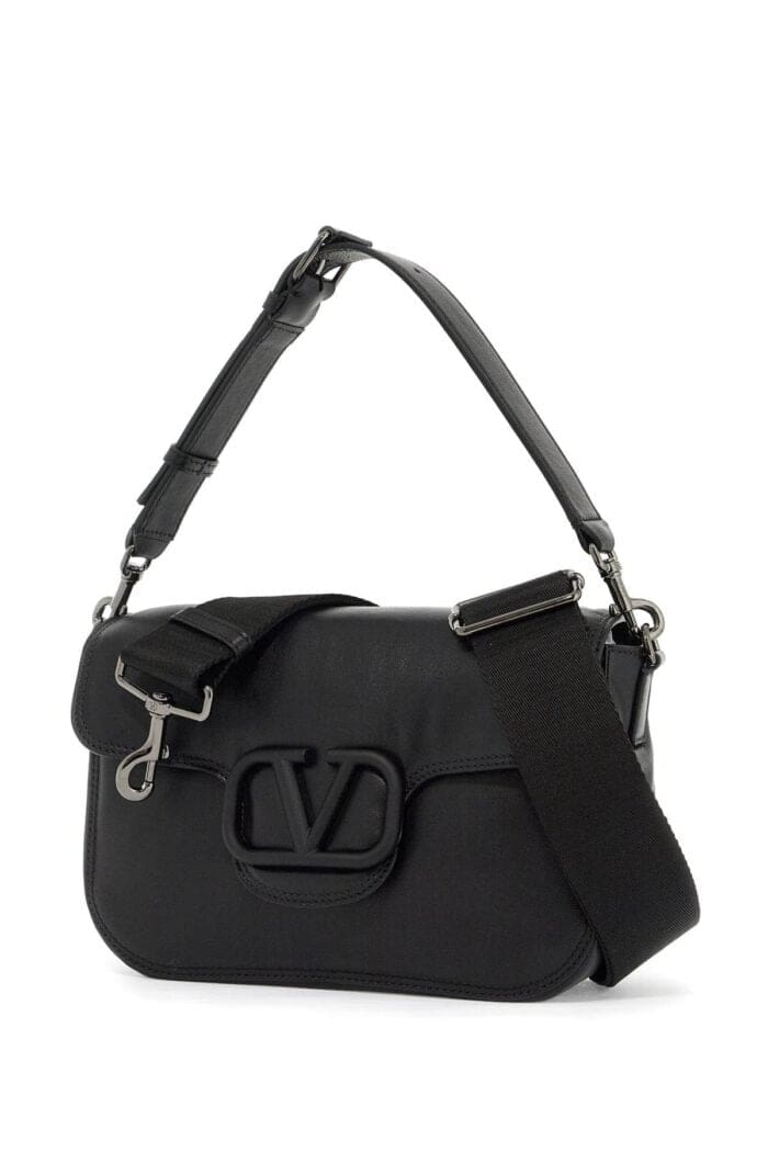 VALENTINO GARAVANI Vlogo Signature Shoulder Bag In Nappa Leather