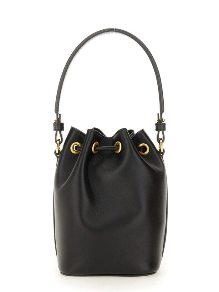 Valentino Garavani "VLOGO SINGATURE" MINI BUCKET BAG
