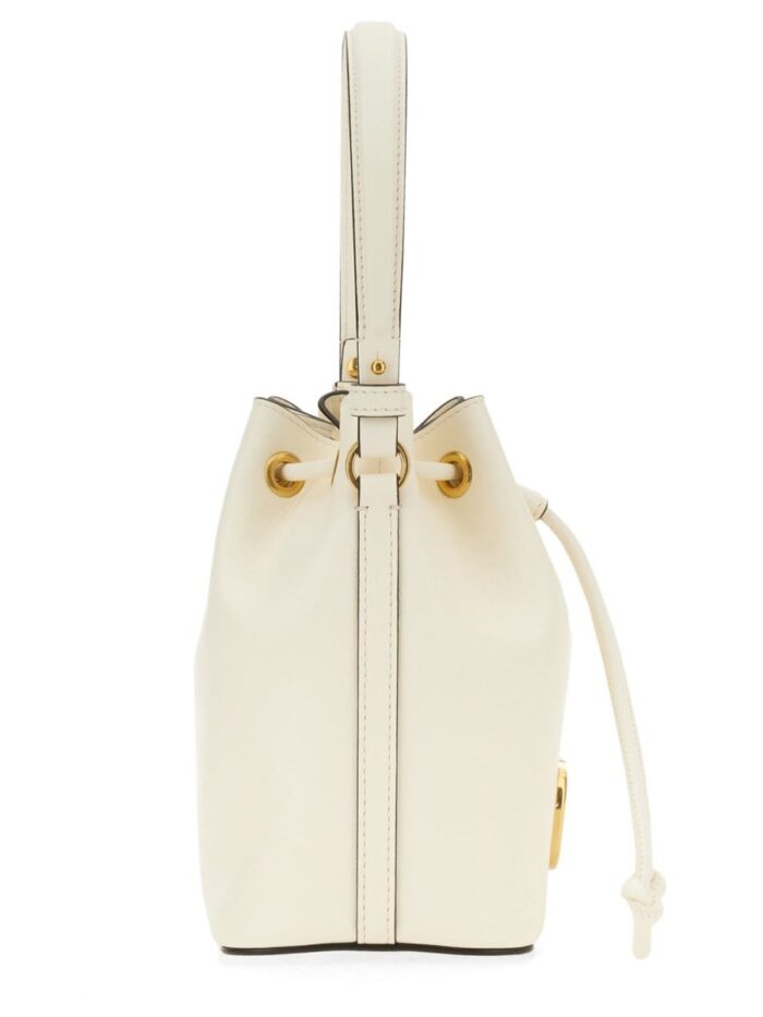 Valentino Garavani "VLOGO SINGATURE" MINI BUCKET BAG