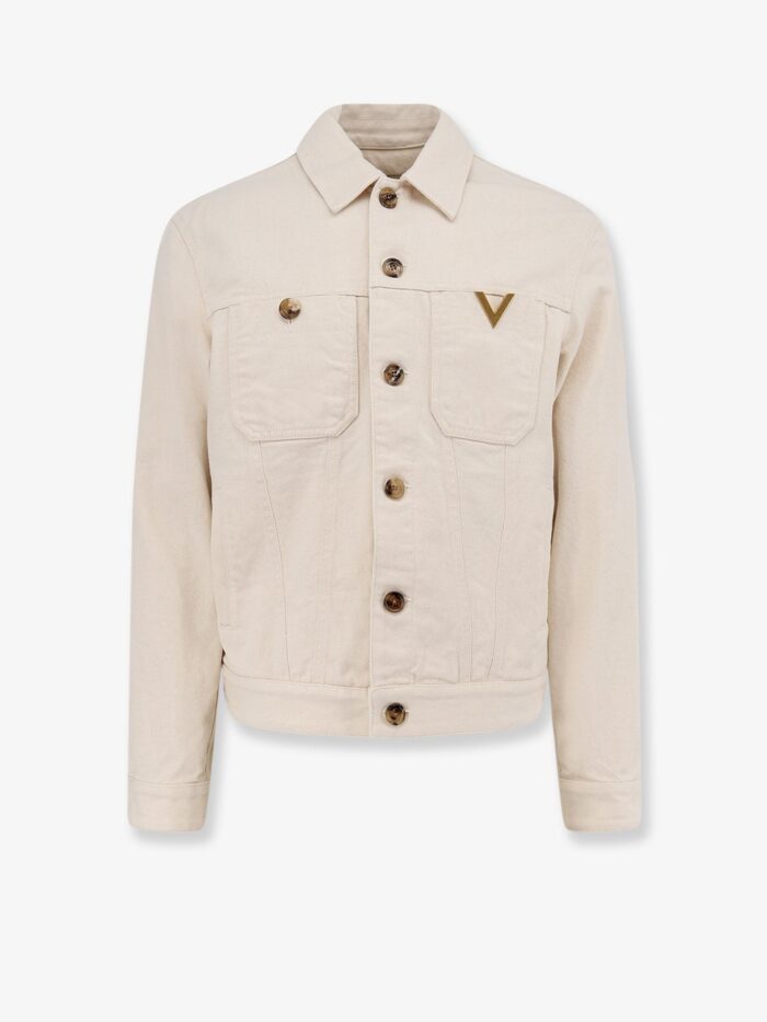 Valentino Garavani White Denim Jacket