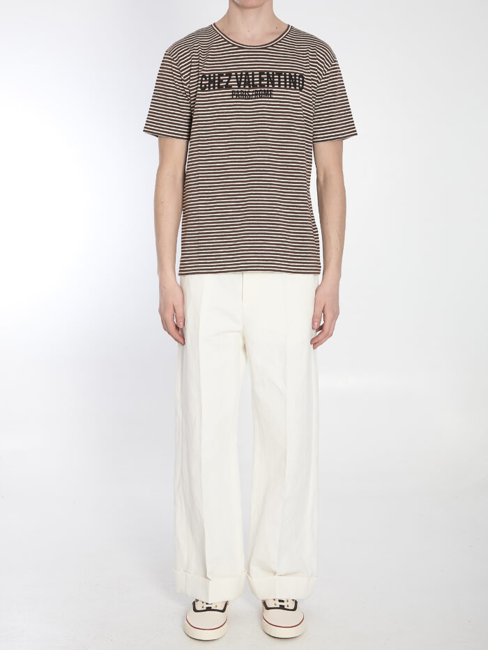 Valentino Garavani White trousers