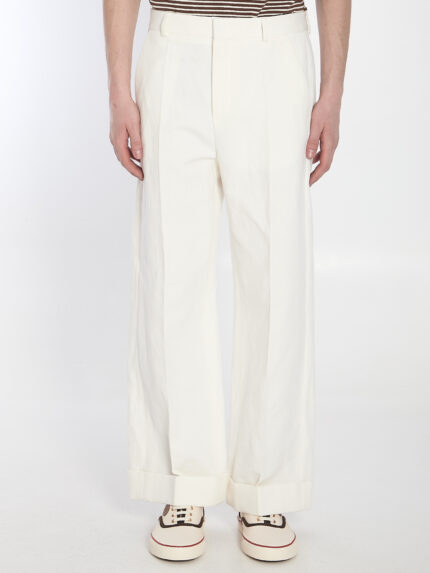 Valentino Garavani White trousers