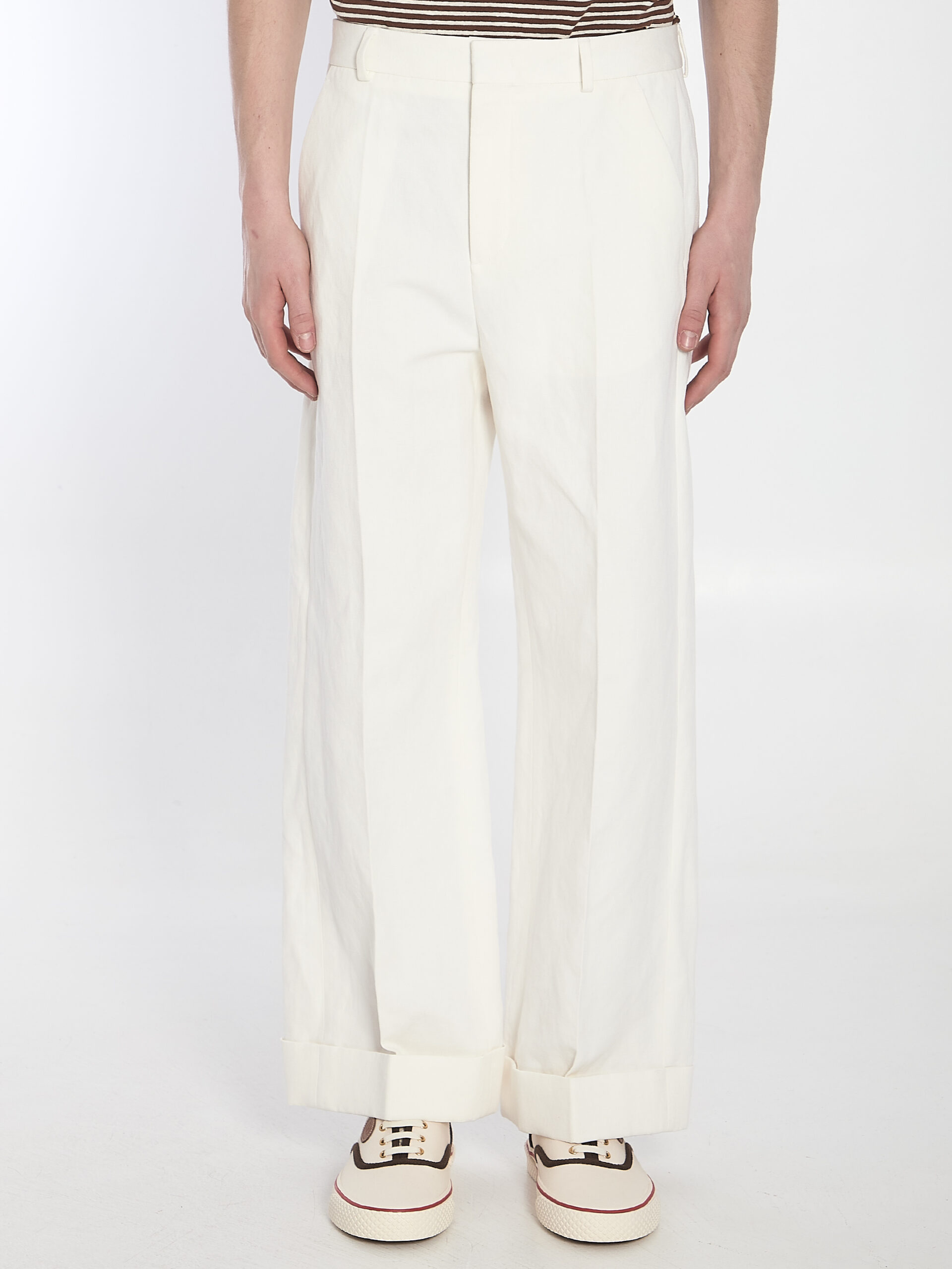 Valentino Garavani White trousers