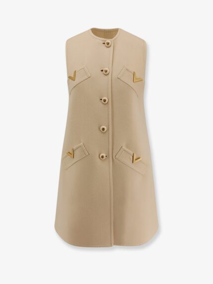 Valentino Garavani Wool And Cashmere Short Dress