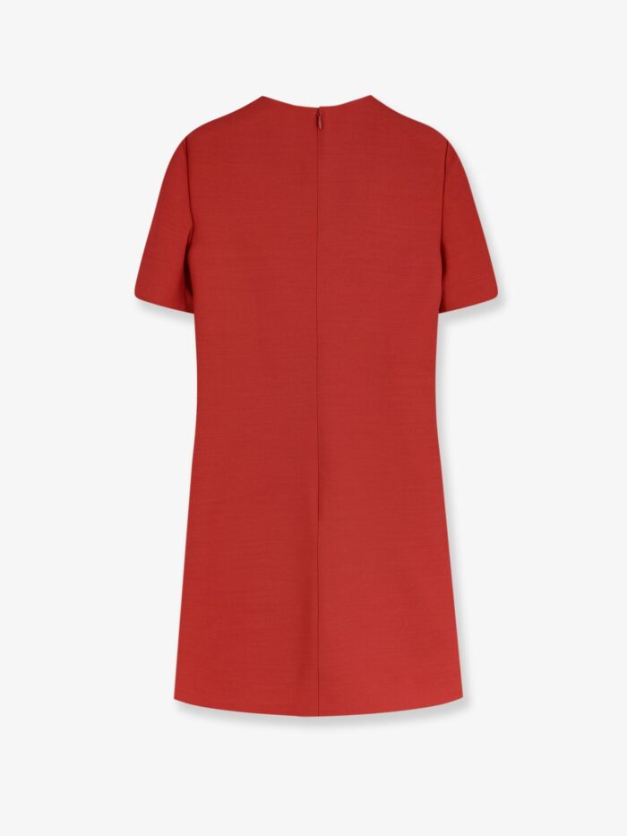 Valentino Garavani Wool And Silk Blend Short Dress