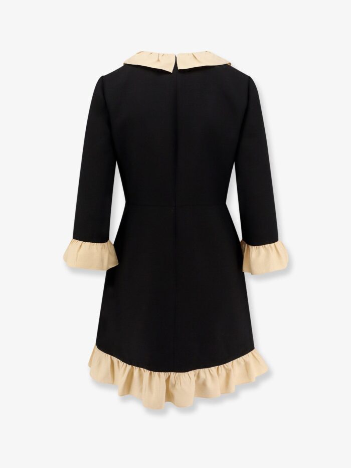 Valentino Garavani Wool And Silk Short Dress