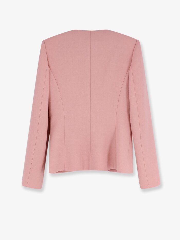 Valentino Garavani Wool Crepe Blazer With Bow