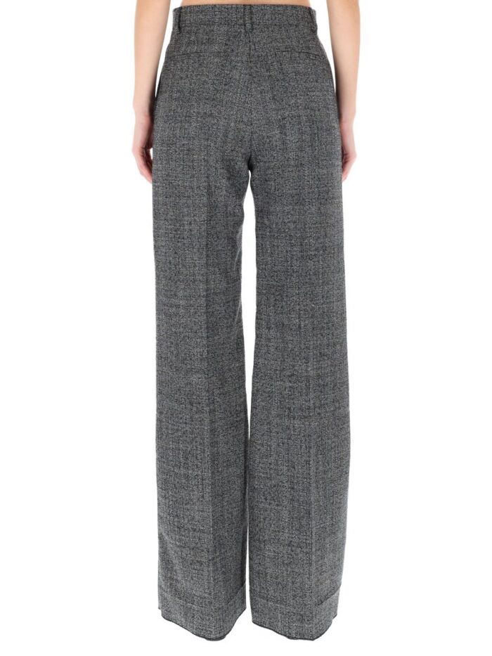 Valentino Garavani WOOL MOULINÉ PANTS