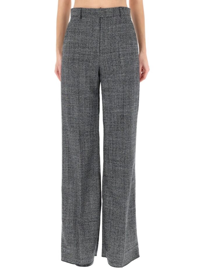 Valentino Garavani WOOL MOULINÉ PANTS
