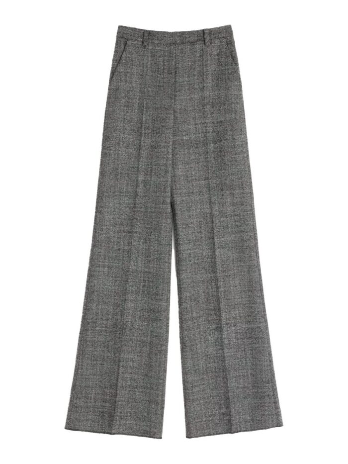 valentino garavani wool moulinÉ pants Valentino Garavani WOOL MOULINÉ PANTS