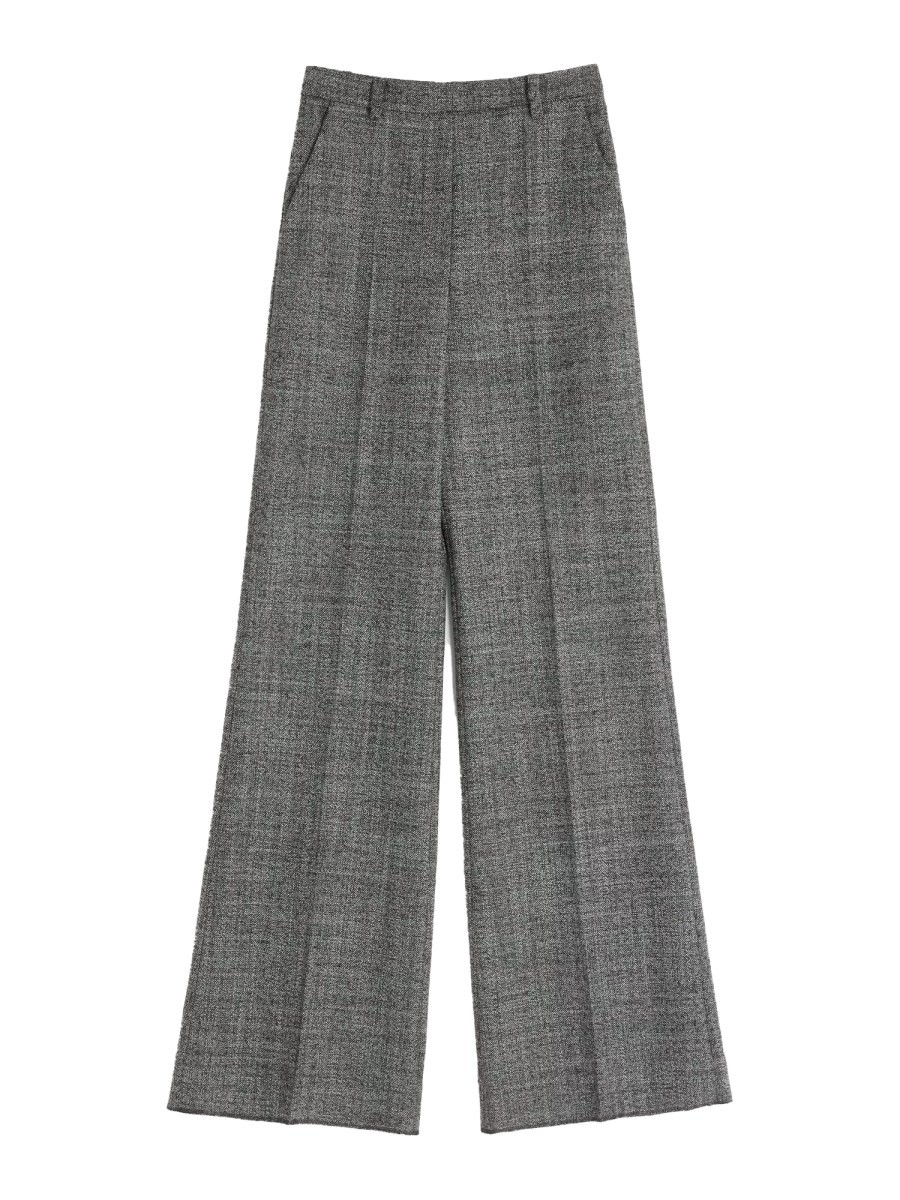 Valentino Garavani WOOL MOULINÉ PANTS