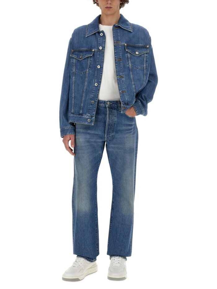 Valentino JEANS WITH LOGO DETAIL