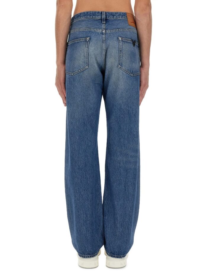 Valentino JEANS WITH LOGO DETAIL