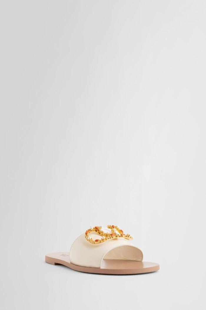 VALENTINO Jewel Vlogo Slippers