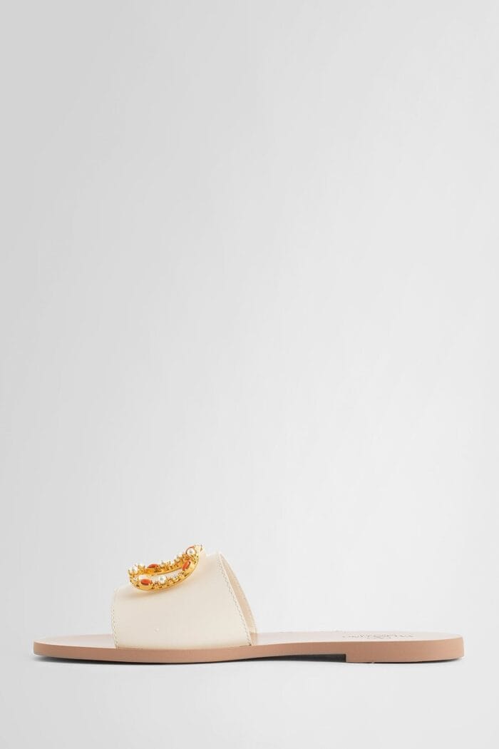 VALENTINO Jewel Vlogo Slippers