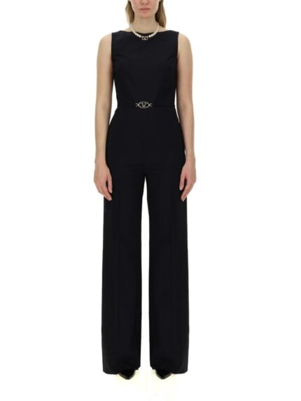 Valentino JUMPSUIT WITH V DETAIL