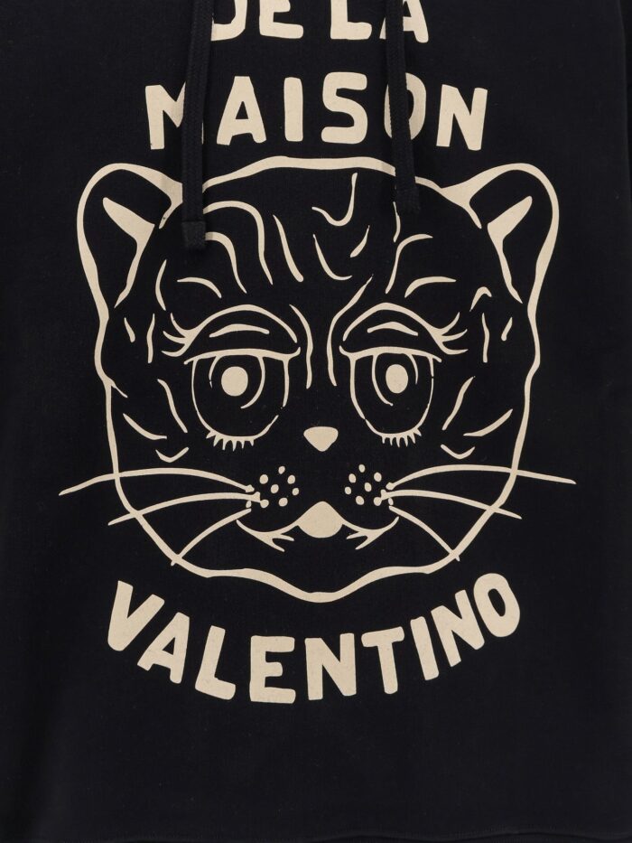 Valentino Le Chat De La Maison Cotton Sweatshirt