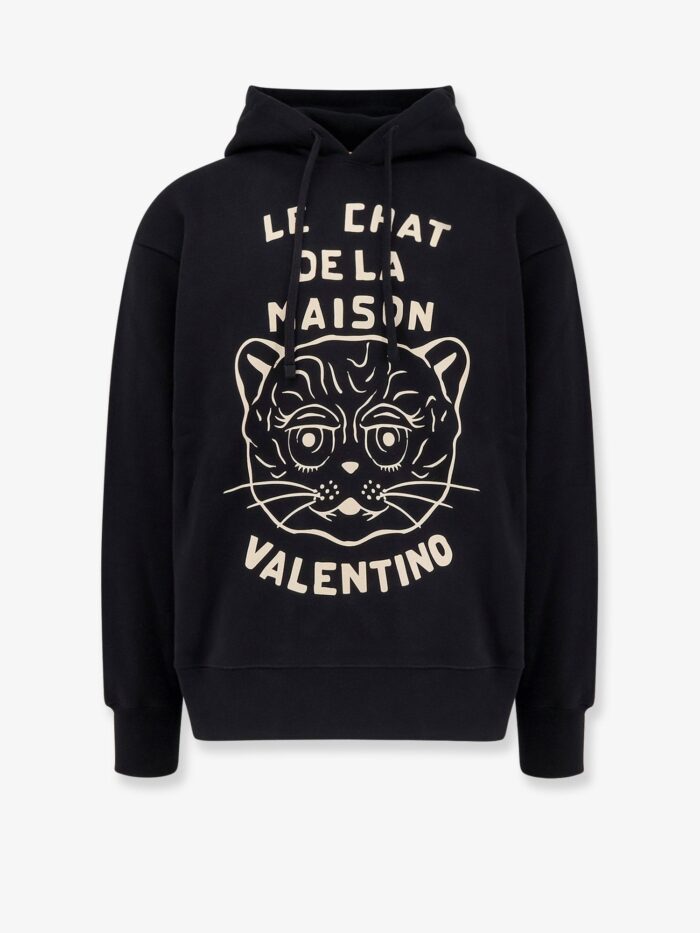 Valentino Le Chat De La Maison Cotton Sweatshirt