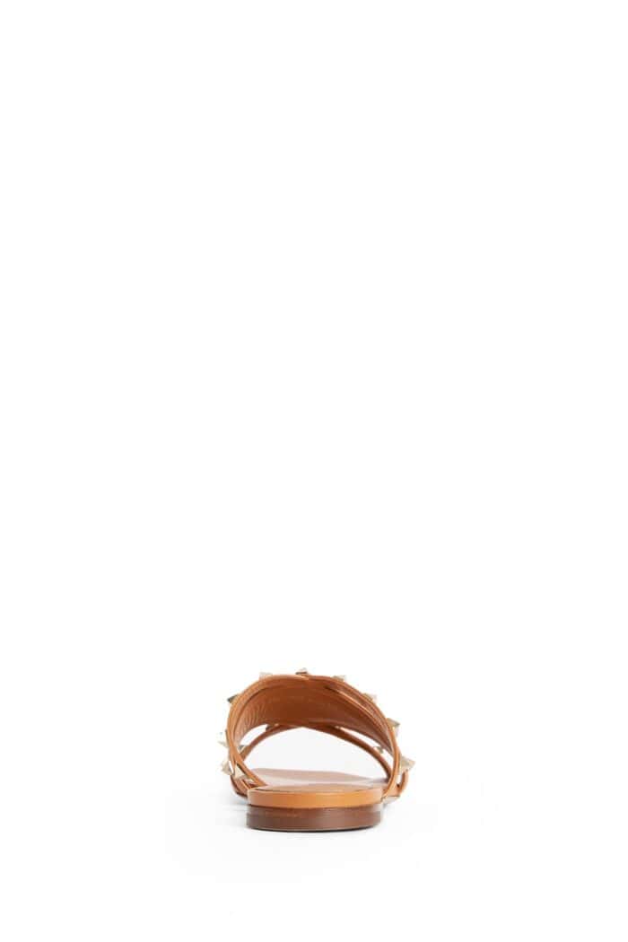 VALENTINO Leather Rockstud Sandals