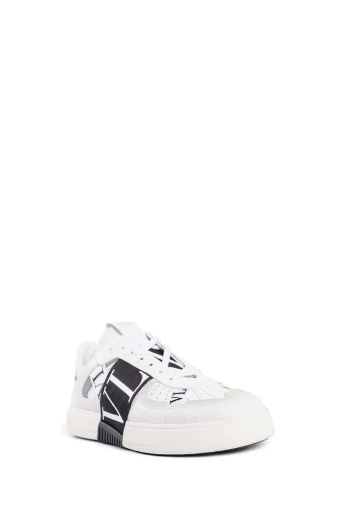 VALENTINO Low-top Calfskin Vl7n Sneakers With Band