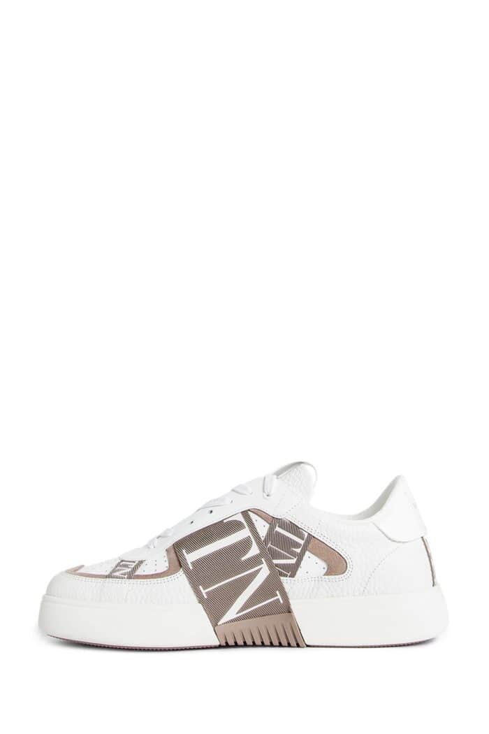 VALENTINO Low-top Calfskin Vl7n Sneakers With Band