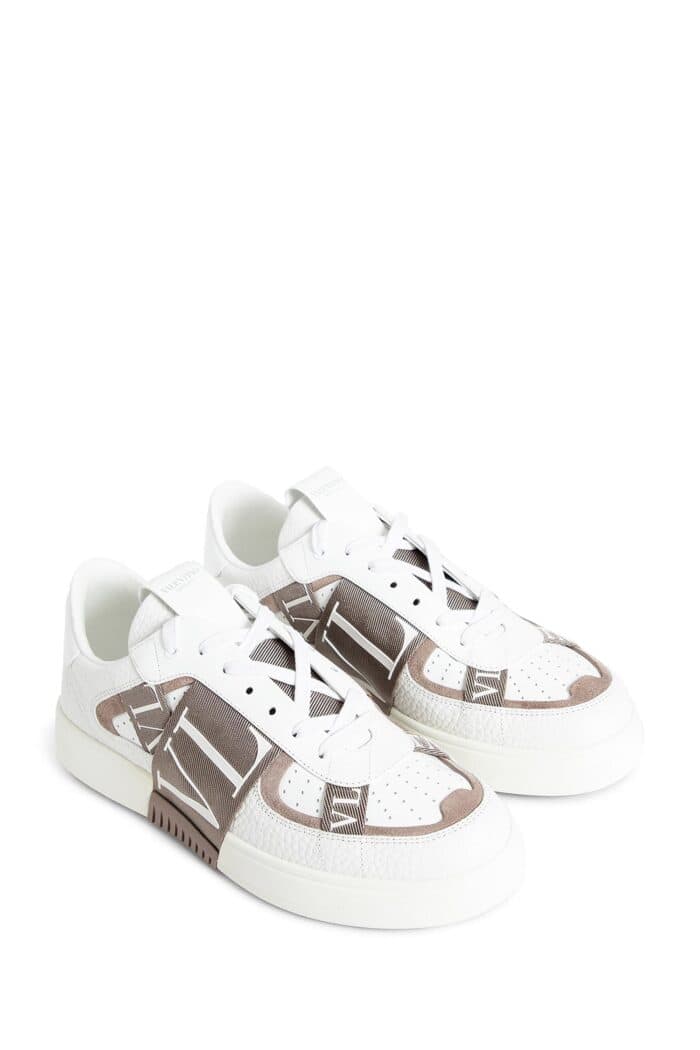 VALENTINO Low-top Calfskin Vl7n Sneakers With Band