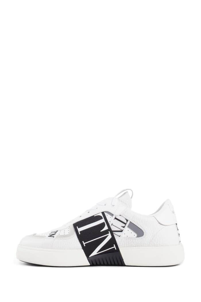 VALENTINO Low-top Calfskin Vl7n Sneakers With Band