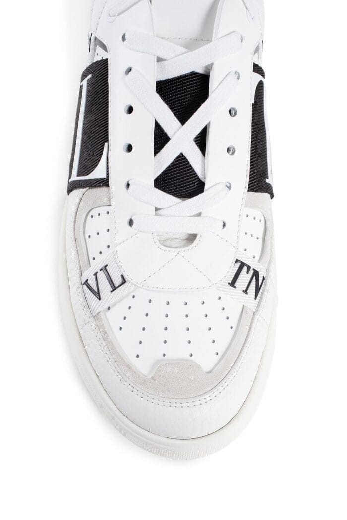 VALENTINO Low-top Calfskin Vl7n Sneakers With Band