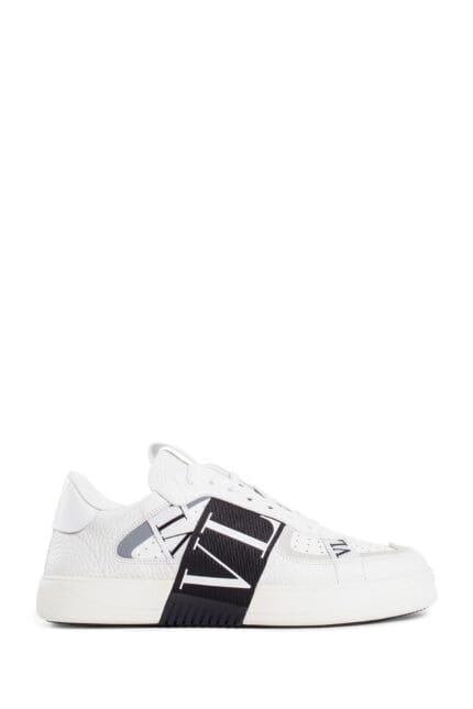 VALENTINO Low-top Calfskin Vl7n Sneakers With Band