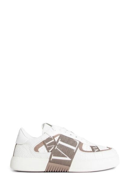 VALENTINO Low-top Calfskin Vl7n Sneakers With Band