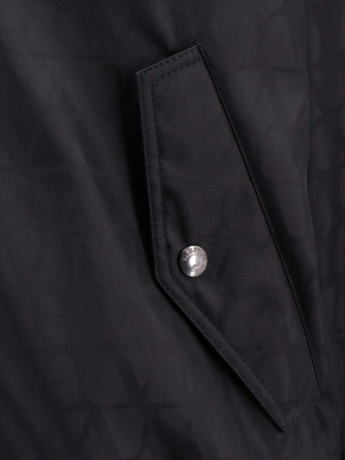 Valentino Nylon Jacket With Toile Iconographe Print