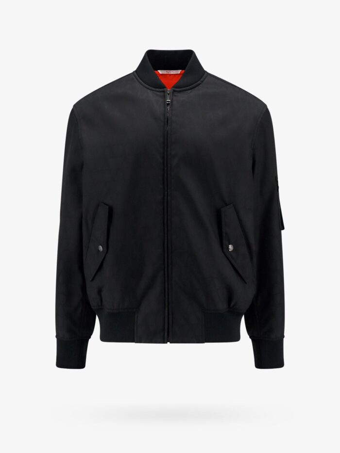 Valentino Nylon Jacket With Toile Iconographe Print