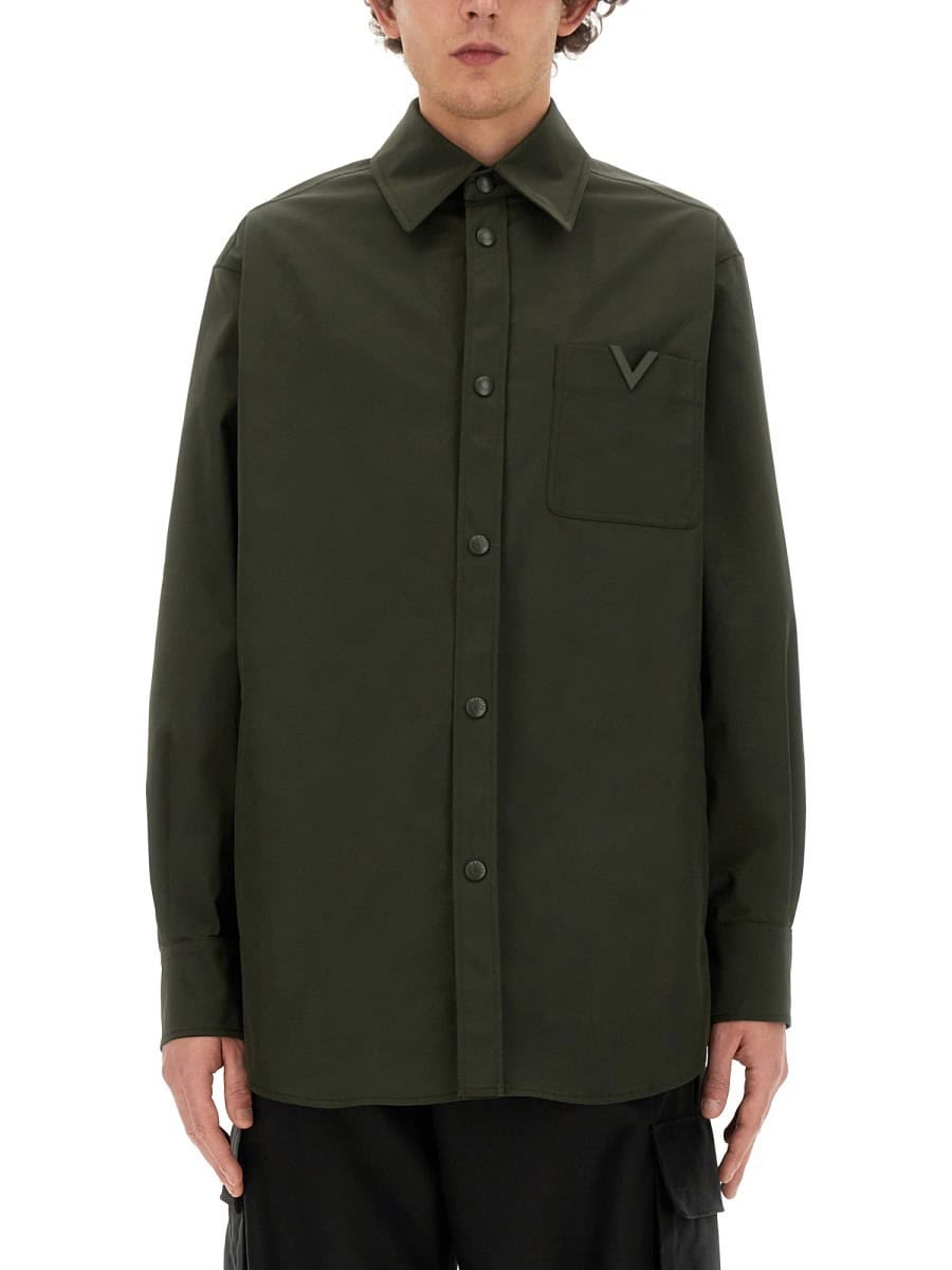 Valentino NYLON SHIRT JACKET