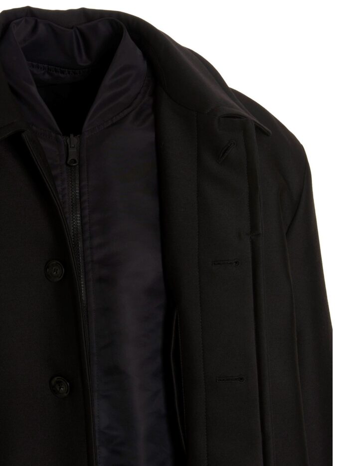 Valentino Garavani Valentino Pink PP Collection Reversible Long Coat