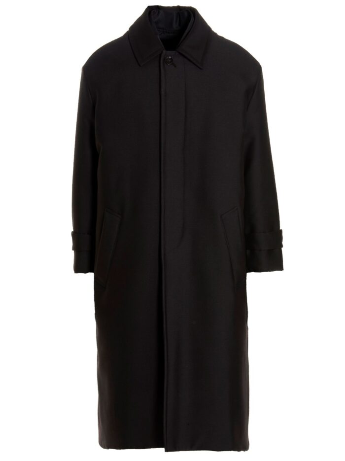 valentino garavani valentino pink pp collection reversible long coat Valentino Garavani Valentino Pink PP Collection Reversible Long Coat
