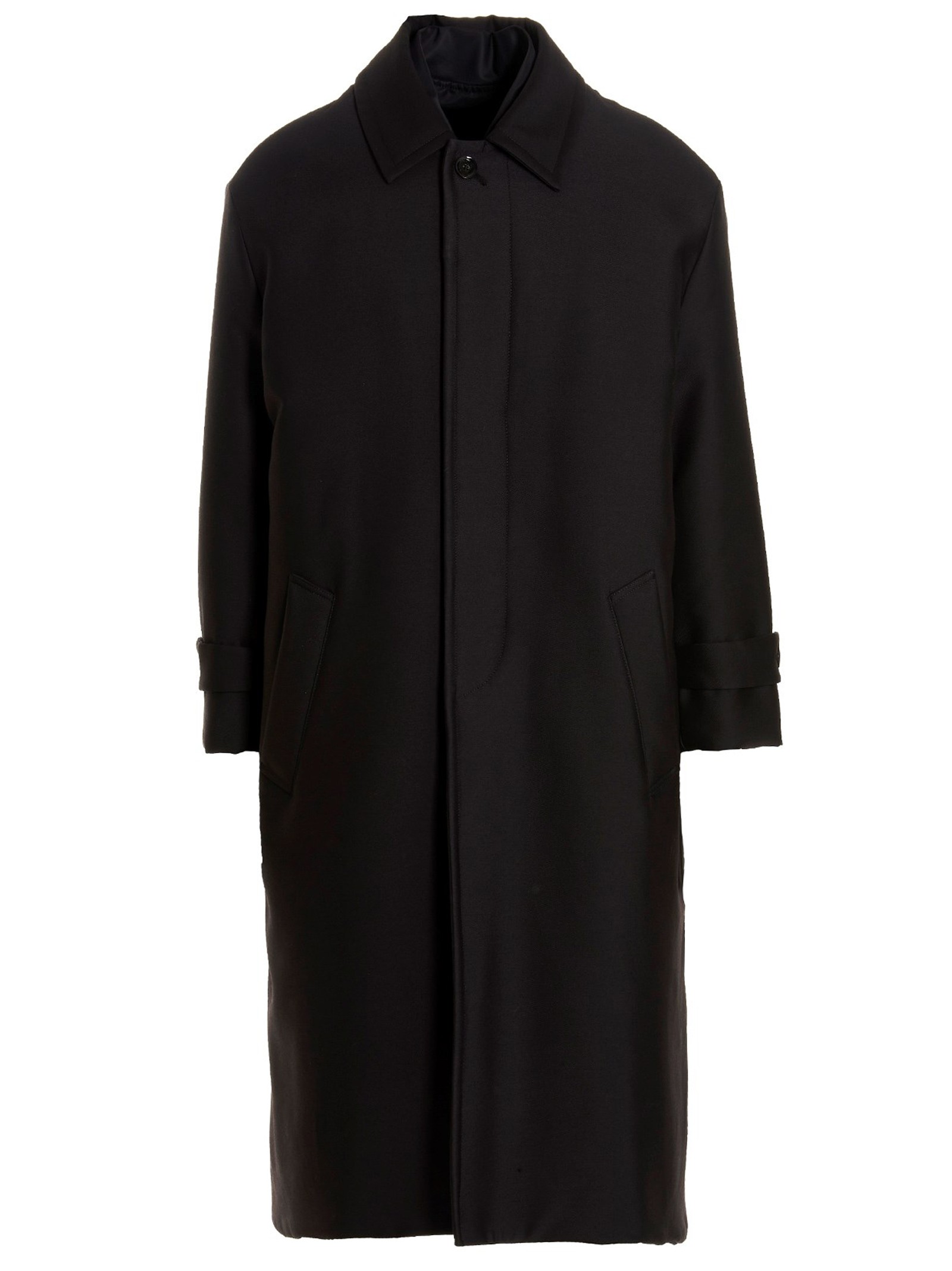 Valentino Garavani Valentino Pink PP Collection Reversible Long Coat