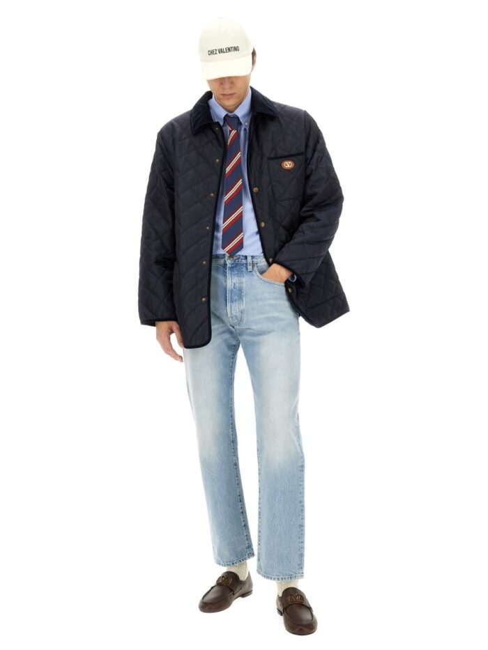 Valentino QUILTED NYLON SHIRT JACKET