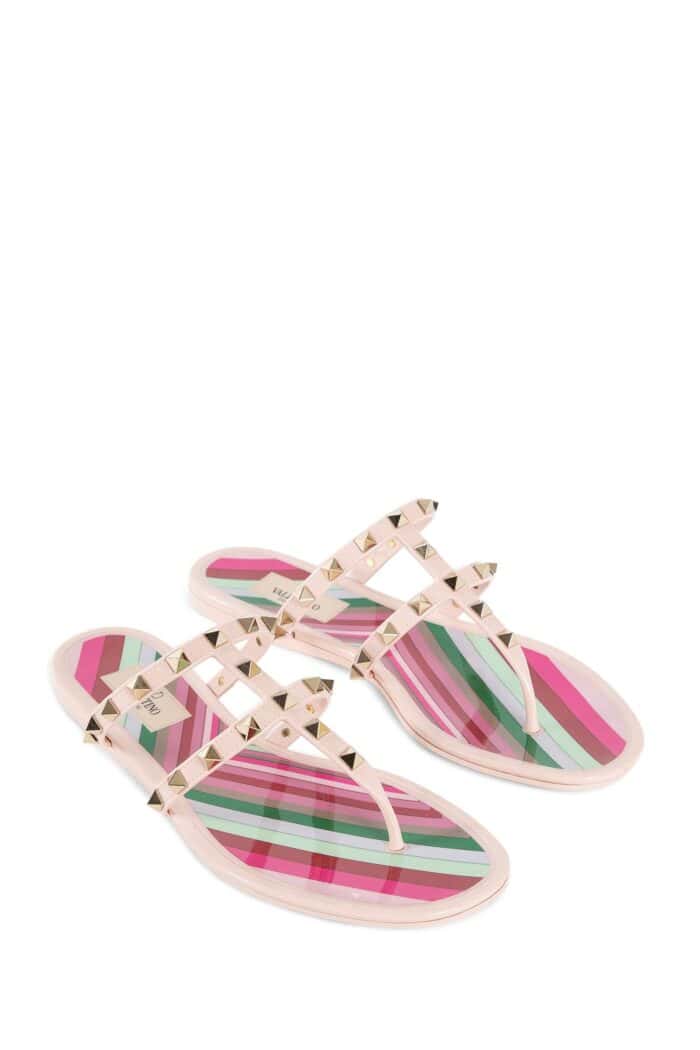 VALENTINO Rockstud Rubber Sandals