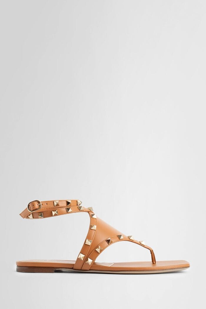 VALENTINO Rockstud Thong Strap Sandals