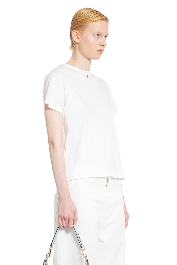 VALENTINO Signature V Cotton T-shirt