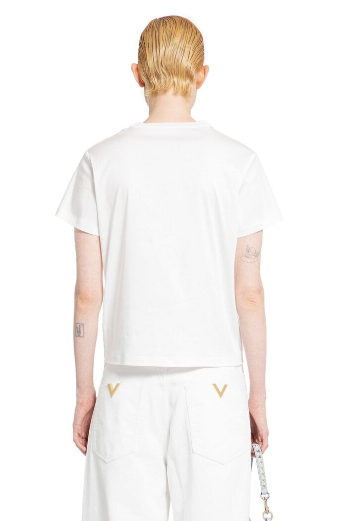 VALENTINO Signature V Cotton T-shirt