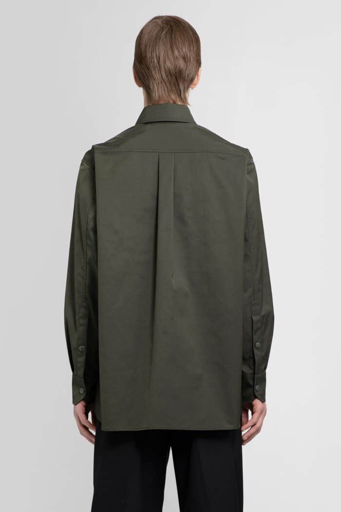 valentino signature v pocket overshirt in nylon VALENTINO Signature V Pocket Overshirt In Nylon