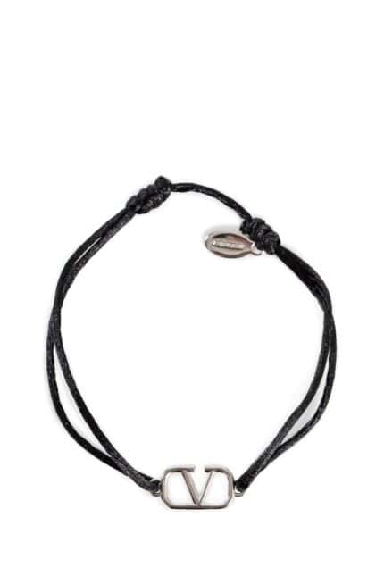 VALENTINO Signature Vlogo Cord Bracelet