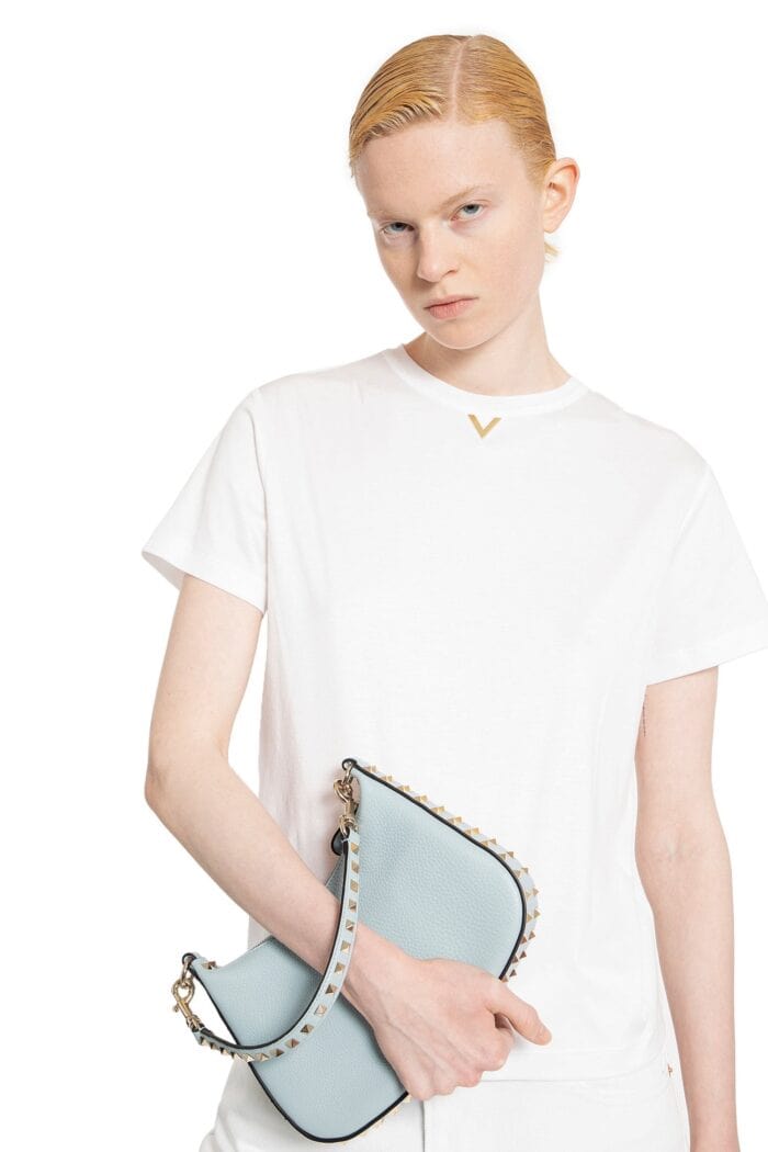 VALENTINO Small Rockstud Hobo Bag