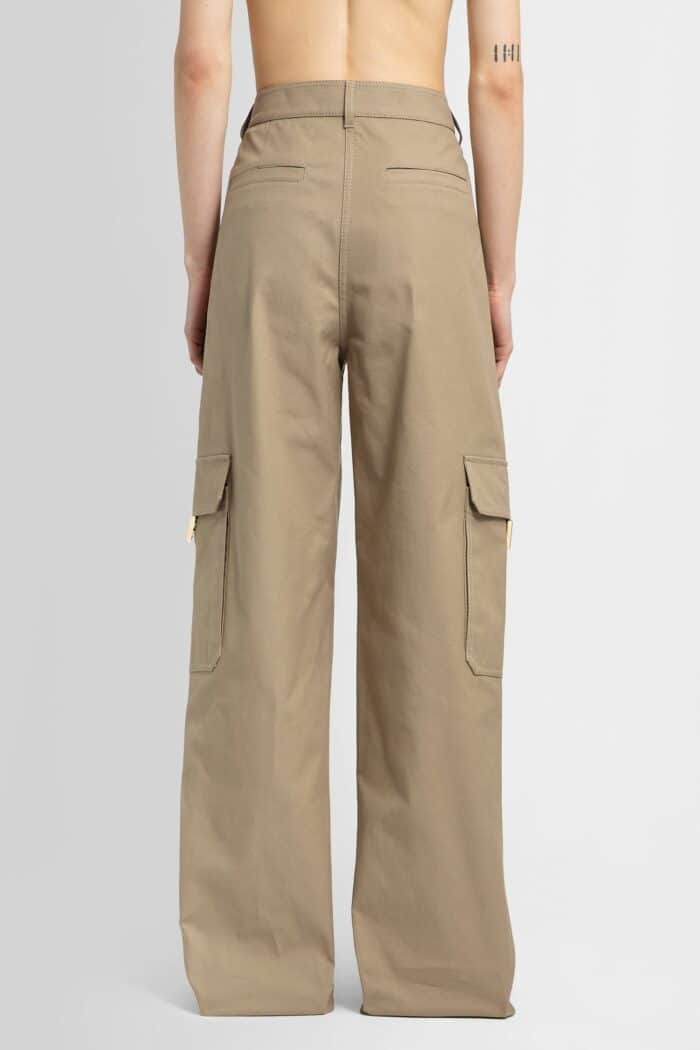 VALENTINO Stretch Cotton Canvas Cargo Pants