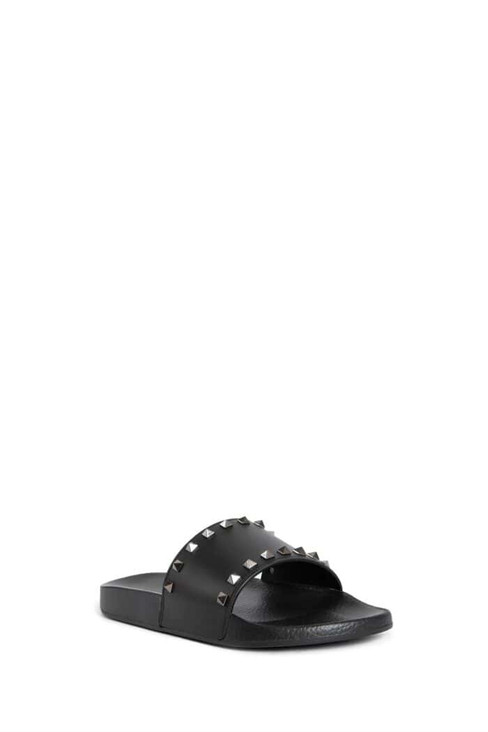 VALENTINO Studs Slides