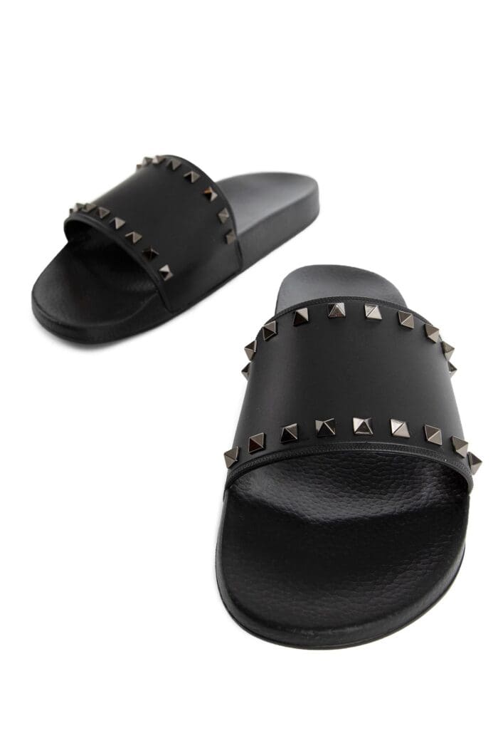 VALENTINO Studs Slides