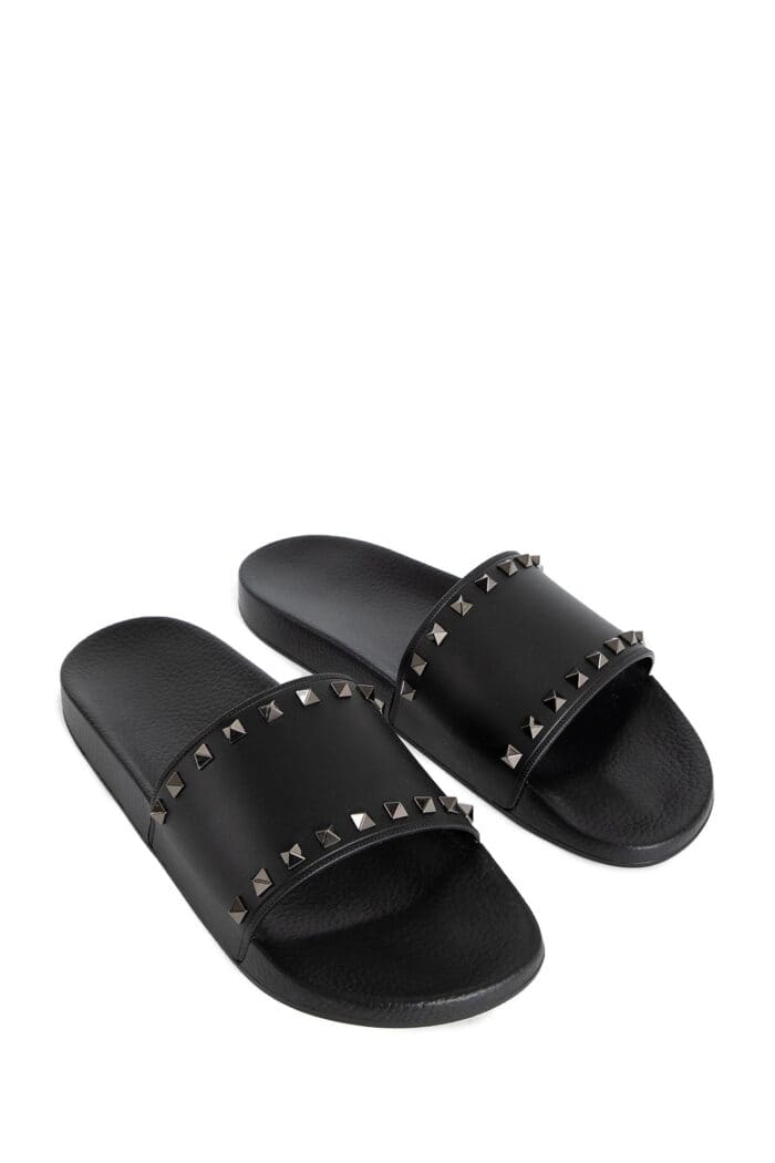 VALENTINO Studs Slides